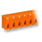 WAGO - Leiterplattenklemme, Drücker, 2,5mm², orange