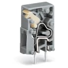 WAGO - Anreihbare Leiterplattenklemme, Drücker, 2,5mm², grau