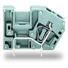 WAGO - Anreihbare Leiterplattenklemme, mit Brückungsmöglichkeit, 2,5mm², grau