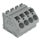 WAGO - Leiterplattenklemme, 6mm², Rastermaß 7,5mm, grau