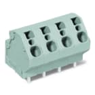 WAGO - Leiterplattenklemme, 4mm², Rastermaß 7,5mm, grau