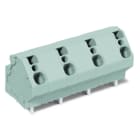 WAGO - Leiterplattenklemme, 4mm², Rastermaß 12,5mm, grau