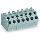 WAGO - Leiterplattenklemme, 6mm², Rastermaß 10mm, grau