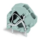 WAGO - Anreihbare Leiterplattenklemme, 4mm², Rastermaß 5mm, grau