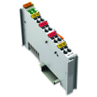 WAGO - 4-Kanal-Digitaleingang, DC24V, 3 ms, lichtgrau