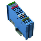 WAGO - 4-Kanal-Analogeingang, 0/4-20 mA, Eigensicher, blau