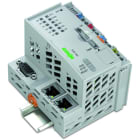 WAGO - Controller PFC200, 2. Generation, 2xETHERNET, RS-232/-485, lichtgrau
