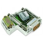 WAGO - PROFIBUS-Feldbusstecker, mit D-Sub-Stecker, 9-polig, lichtgrau