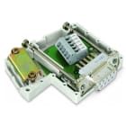 WAGO - INTERBUS-Feldbusstecker (IN), mit D-Sub-Buchse, 9-polig, lichtgrau
