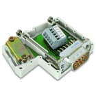 WAGO - INTERBUS-Feldbusstecker (OUT), mit D-Sub-Stecker, 9-polig, lichtgrau