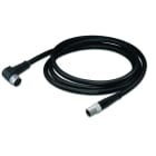 WAGO - Sensor-/Aktorleitung,M12A-Buchse, winklig,M8-Stecker, axial