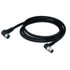 WAGO - Sensor-/Aktorleitung, M12A-Buchse, winklig, M8-Stecker, winklig