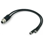WAGO - Sensor-/Aktorleitung, 2xM8-Buchse, axial, M12A-Stecker, axial