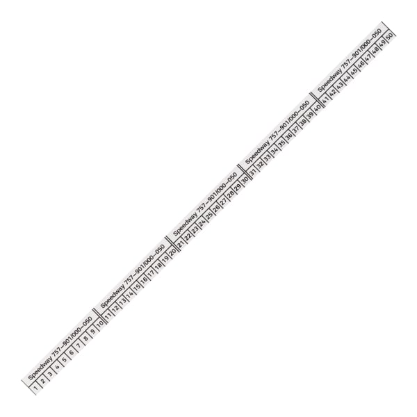 WAGO - Beschriftungsstreifen, auf Rolle, nicht dehnbar, weiß