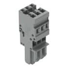 WAGO - 1-Leiter-Federleiste, CAGE CLAMP®, 4mm², grau