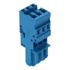 WAGO - 1-Leiter-Federleiste, CAGE CLAMP®, 4mm², blau