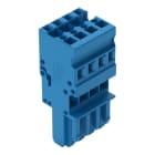 WAGO - 1-Leiter-Federleiste, CAGE CLAMP®, 4mm², blau