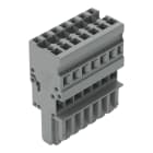 WAGO - 1-Leiter-Federleiste, CAGE CLAMP®, 4mm², grau