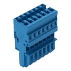 WAGO - 1-Leiter-Federleiste, CAGE CLAMP®, 4mm², blau