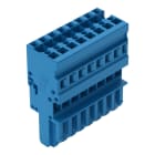 WAGO - 1-Leiter-Federleiste, CAGE CLAMP®, 4mm², blau