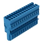 WAGO - 1-Leiter-Federleiste, CAGE CLAMP®, 4mm², blau