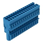 WAGO - 1-Leiter-Federleiste, CAGE CLAMP®, 4mm², blau