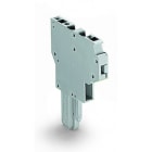 WAGO - 2-Leiter-Federleiste, CAGE CLAMP®, 4mm², grau