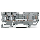 WAGO - 2-Leiter/2-Pin-Basisklemme, für Tragschiene 35x15 und 35x7, 5, 4mm², grau