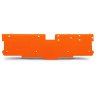 WAGO - Abschluss- und Zwischenplatte, 1, 1mm dick, orange