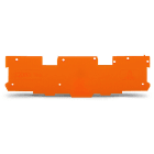 WAGO - Abschluss- und Zwischenplatte, 1, 1mm dick, orange