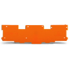 WAGO - Abschluss- und Zwischenplatte, 1, 1mm dick, orange