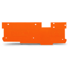WAGO - Abschluss- und Zwischenplatte, 1, 1mm dick, orange