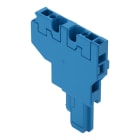 WAGO - 2-Leiter-Federleisten-Anfangsmodul, CAGE CLAMP®, 4mm², blau