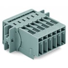 WAGO - 1-Leiter-Stiftleiste, CAGE CLAMP®, 4mm², grau