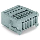 WAGO - 1-Leiter-Stiftleiste, CAGE CLAMP®, 4mm², grau