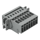 WAGO - 1-Leiter-Stiftleiste, CAGE CLAMP®, 4mm², grau