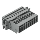 WAGO - 1-Leiter-Stiftleiste, CAGE CLAMP®, 4mm², grau