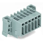WAGO - THT-Stiftleiste, Lötstift 1, 0x1, 0mm, abgewinkelt, grau