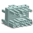 WAGO - 3-fach-Verteiler, 5-polig, Kod. B, grau