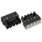 WAGO - Stecker, 5-polig, Kod. A, schwarz