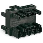 WAGO - 3-fach-Verteiler, 5-polig, Kod. A, schwarz
