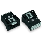 WAGO - Snap-In-Stecker, 3-polig, Kod. A, schwarz
