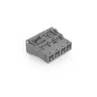 WAGO - Snap-In-Stecker, 4-polig, Kod. B, grau