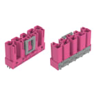 WAGO - Stecker für Leiterplatten, gerade, 5-polig, pink