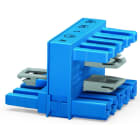 WAGO - h-Verteiler, 5-polig, Kod. I, blau