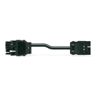 WAGO - konfektionierte Verbindungsleitung, Eca, Verteiler mit Phasenwechsel/Stecker, weiß