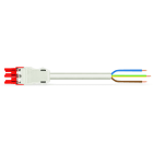 WAGO - konfektionierte Anschlussleitung, Eca, Buchse/offenes Ende, rot