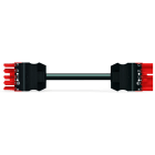 WAGO - konfektionierte Verbindungsleitung, Eca, Buchse Stecker, rot