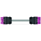WAGO - konfektionierte Verbindungsleitung,Eca,Buchse Stecker,pink