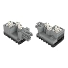 WAGO - Abgriffmodul, für Flachleitung, 5x2,5mm² + 2x1,5mm², grau